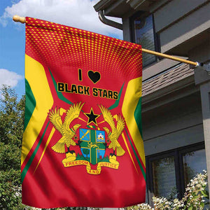 Support the Black Stars - Ghana Football Garden Flag