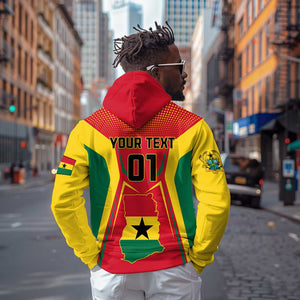 Support the Black Stars - Ghana Football Hoodie