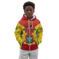 Support the Black Stars - Ghana Football Kid Hoodie