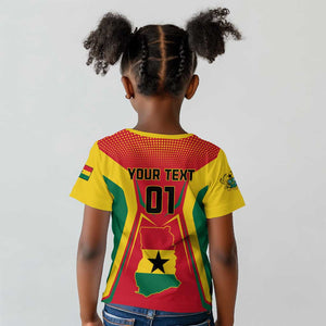 Support the Black Stars - Ghana Football Kid T shirt