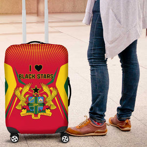 Support the Black Stars - Ghana Football Luggage Cover