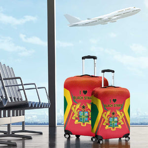 Support the Black Stars - Ghana Football Luggage Cover