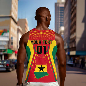 Support the Black Stars - Ghana Football Men Tank Top