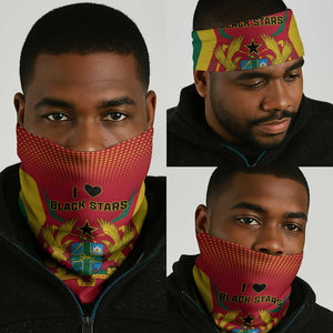 Support the Black Stars - Ghana Football Neck Gaiter LT01