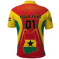 Support the Black Stars - Ghana Football Polo Shirt