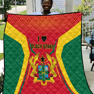 Support the Black Stars - Ghana Football Quilt