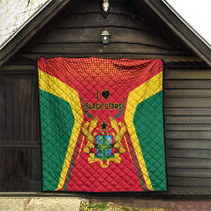 Support the Black Stars - Ghana Football Quilt