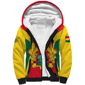 Support the Black Stars - Ghana Football Sherpa Hoodie