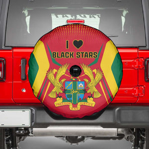 Support the Black Stars - Ghana Football Spare Tire Cover