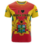Support the Black Stars - Ghana Football T shirt
