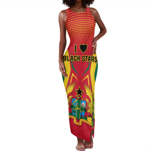 Support the Black Stars - Ghana Football Tank Maxi Dress