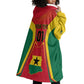 Support the Black Stars - Ghana Football Wearable Blanket Hoodie