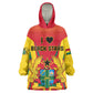 Support the Black Stars - Ghana Football Wearable Blanket Hoodie