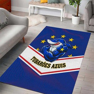 Support the Tubaroes Azuis - Cape Verde Football Area Rug