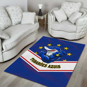 Support the Tubaroes Azuis - Cape Verde Football Area Rug