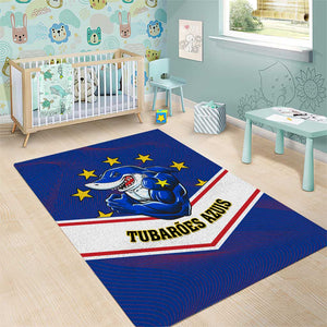 Support the Tubaroes Azuis - Cape Verde Football Area Rug