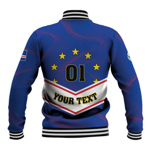 Support the Tubaroes Azuis - Cape Verde Football Baseball Jacket LT01