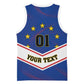 Support the Tubaroes Azuis - Cape Verde Football Basketball Jersey LT01