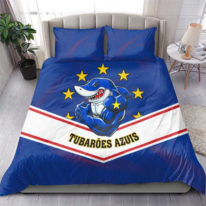 Support the Tubaroes Azuis - Cape Verde Football Bedding Set