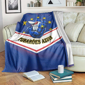 Support the Tubaroes Azuis - Cape Verde Football Blanket