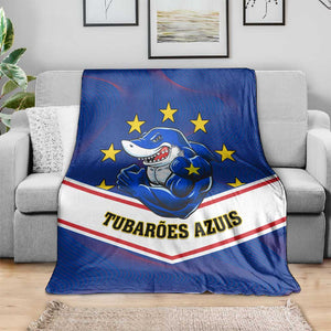 Support the Tubaroes Azuis - Cape Verde Football Blanket