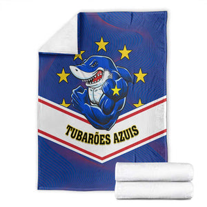 Support the Tubaroes Azuis - Cape Verde Football Blanket