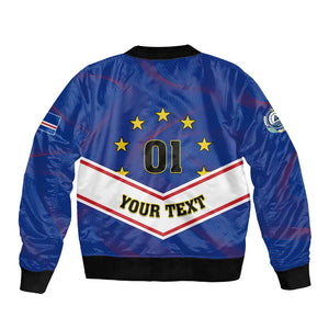 Support the Tubaroes Azuis - Cape Verde Football Bomber Jacket