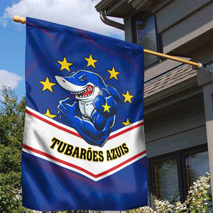 Support the Tubaroes Azuis - Cape Verde Football Garden Flag