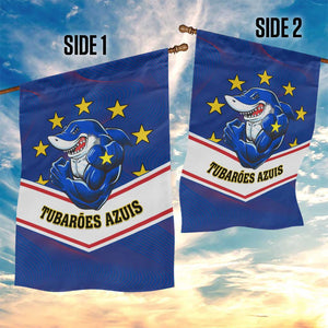 Support the Tubaroes Azuis - Cape Verde Football Garden Flag