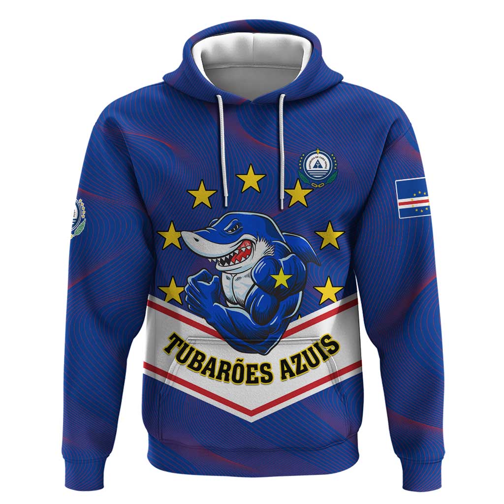 Support the Tubaroes Azuis - Cape Verde Football Hoodie