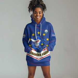 Support the Tubaroes Azuis - Cape Verde Football Hoodie Dress