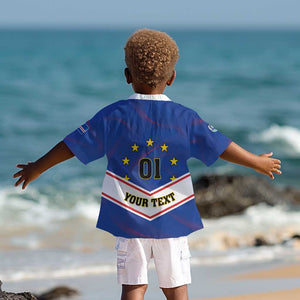 Support the Tubaroes Azuis - Cape Verde Football Kid Hawaiian Shirt