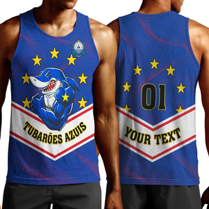 Support the Tubaroes Azuis - Cape Verde Football Men Tank Top