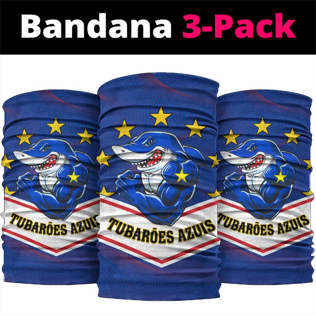 Support the Tubaroes Azuis - Cape Verde Football Neck Gaiter LT01
