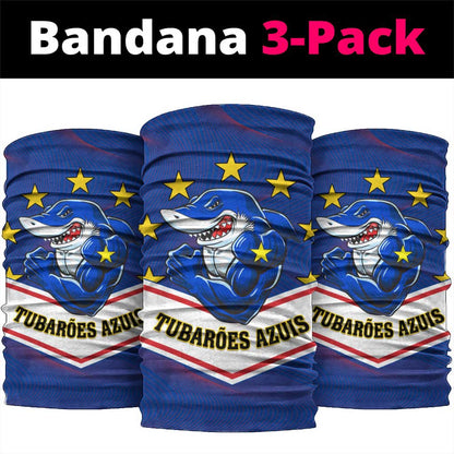 Support the Tubaroes Azuis - Cape Verde Football Neck Gaiter LT01