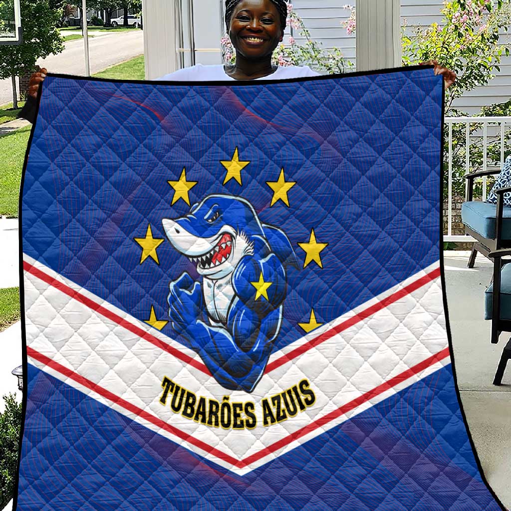 Support the Tubaroes Azuis - Cape Verde Football Quilt