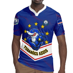 Support the Tubaroes Azuis - Cape Verde Football Rugby Jersey