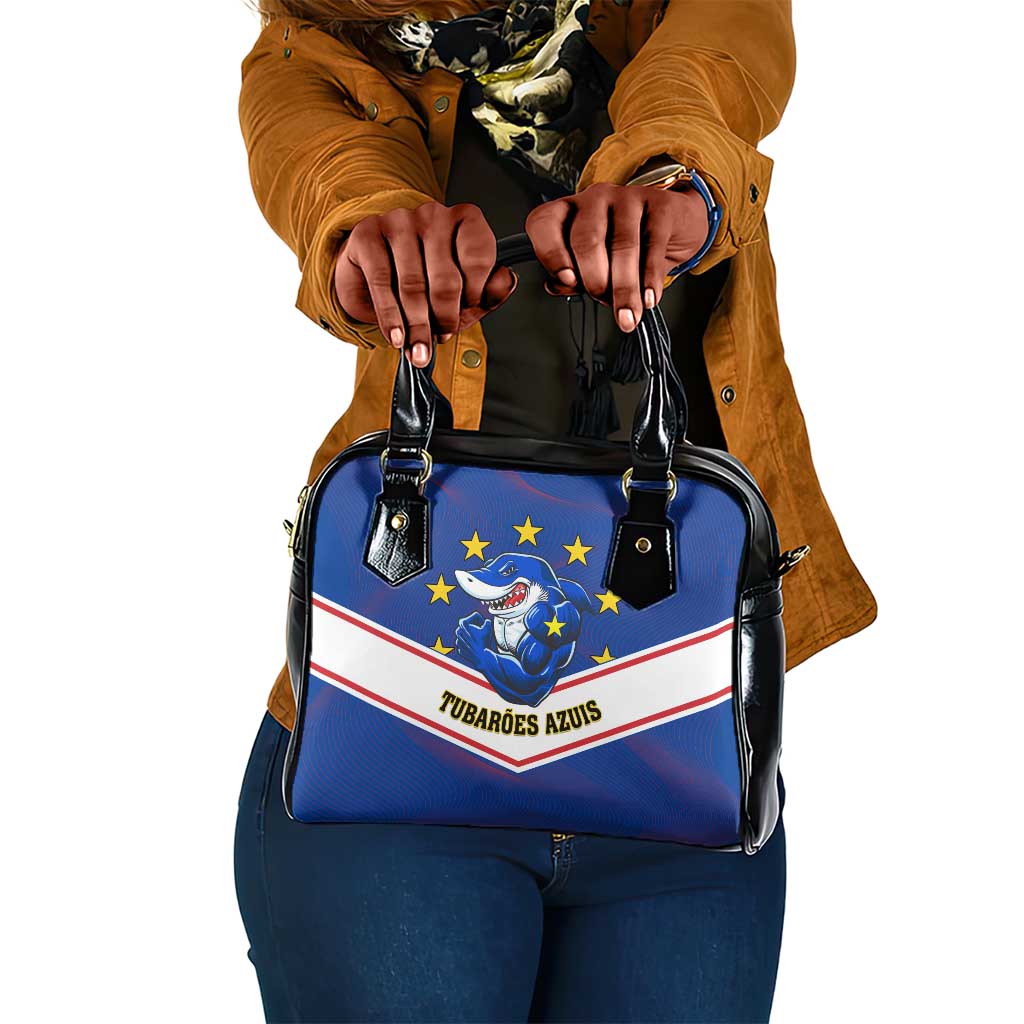 Support the Tubaroes Azuis - Cape Verde Football Shoulder Handbag