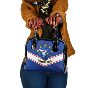 Support the Tubaroes Azuis - Cape Verde Football Shoulder Handbag