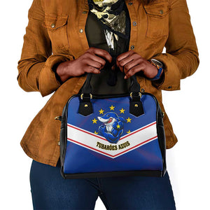 Support the Tubaroes Azuis - Cape Verde Football Shoulder Handbag