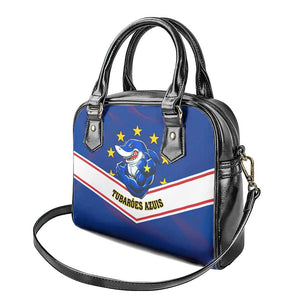 Support the Tubaroes Azuis - Cape Verde Football Shoulder Handbag