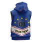 Support the Tubaroes Azuis - Cape Verde Football Sleeveless Hoodie - African Pride