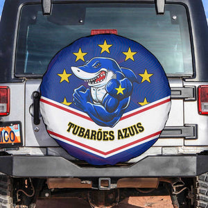 Support the Tubaroes Azuis - Cape Verde Football Spare Tire Cover