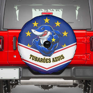 Support the Tubaroes Azuis - Cape Verde Football Spare Tire Cover