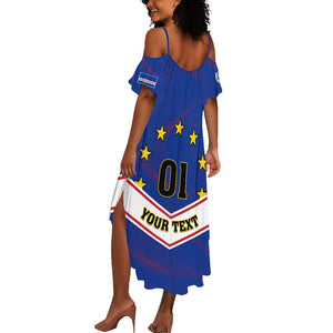 Support the Tubaroes Azuis - Cape Verde Football Summer Maxi Dress