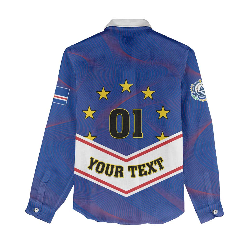 Support the Tubaroes Azuis - Cape Verde Football Women Casual Shirt LT01