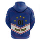 Support the Tubaroes Azuis - Cape Verde Football Zip Hoodie