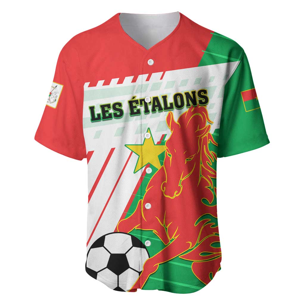 Support Les Etalons - Burkina Faso Football Baseball Jersey