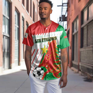 Support Les Etalons - Burkina Faso Football Baseball Jersey