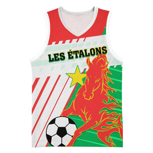 Support Les Etalons - Burkina Faso Football Basketball Jersey LT01
